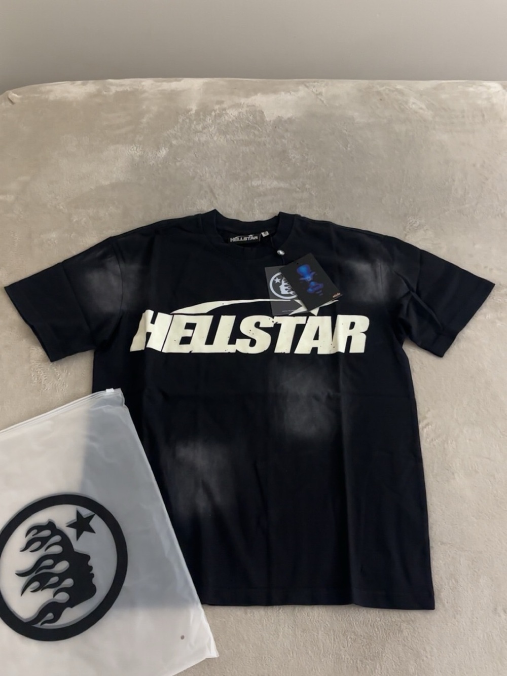 Hellstar Black T-Shirt Size M
